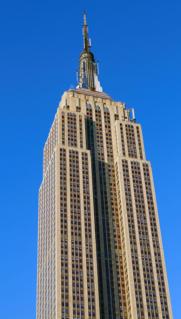 New York City Empire State Building (New York) - famous buildings New